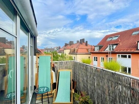 Bezaubernde Dachgeschosswohnung mit kleiner Südterrasse