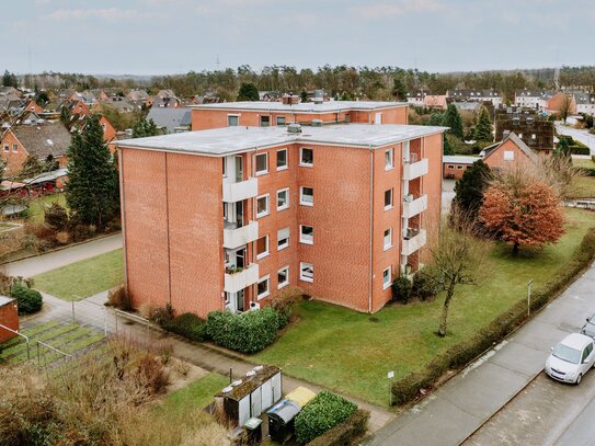 Attraktive 2-Zimmer-Wohnung mit Loggia und Stellplatz in Reppenstedt