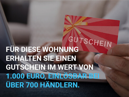 Jetzt einziehen und 1000€ Wunschgutschein sichern !!!! 2-Zimmer Wohnung in DUI-Meiderich