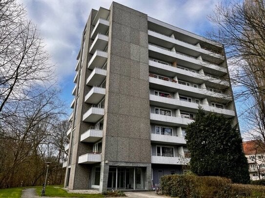 1-Zimmer mit Süd-Balkon!