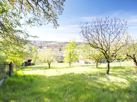 Grundstück - Südhang - mit Blick über Wenzenbach