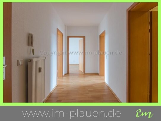 3 Zimmerwohnung in Plauen - Haselbrunn- Bad mit Wanne - Balkon - Laminat