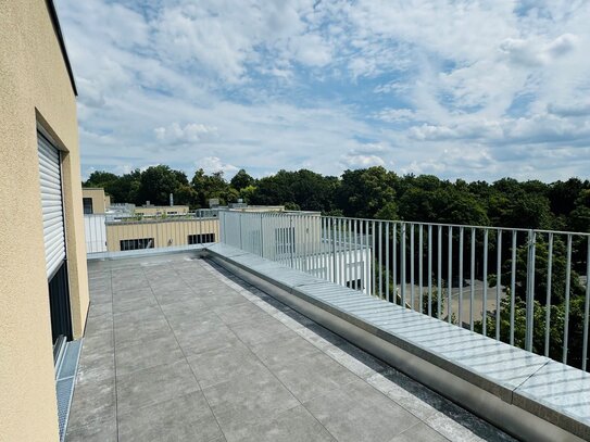 **Bezugsfertig** Stilvolles Penthaus mit Blick auf den Zimmermannspark