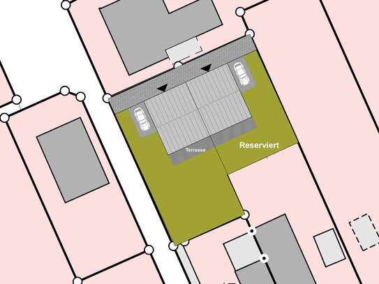 Letzte Einheit: Neubau Doppelhaushälfte KfW 40