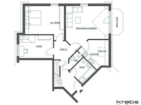 Familienfreundliche Maisonettewohnung x Galerie x Sonnenbalkon - Wohnen mit Wohlfühlfaktor!