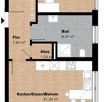 Exklusive 3-Raum-Wohnung mit gehobener Innenausstattung mit Balkon in Vöhringen