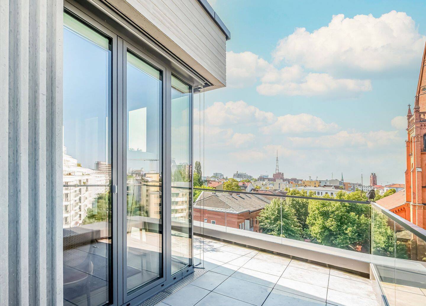 Penthouse-Highlight mit großen Terrassen über den Dächern Berlins - Photo 1