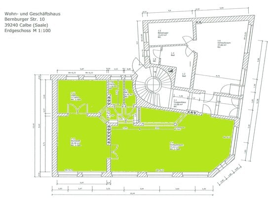 Gewerberäume mit Saaleblick - Denkmal-Afa