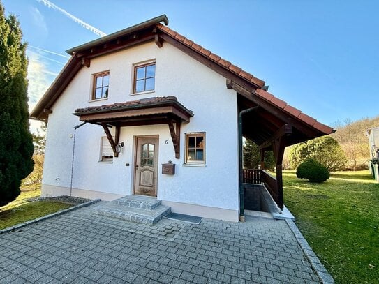 Schönes Einfamilienhaus mit tollen Garten und unverbaubaren Blick