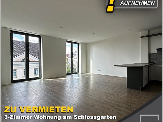 RESERVIERT! - 3-Zimmer Wohnung am Schlossgarten: inkl. moderner Einbauküche!