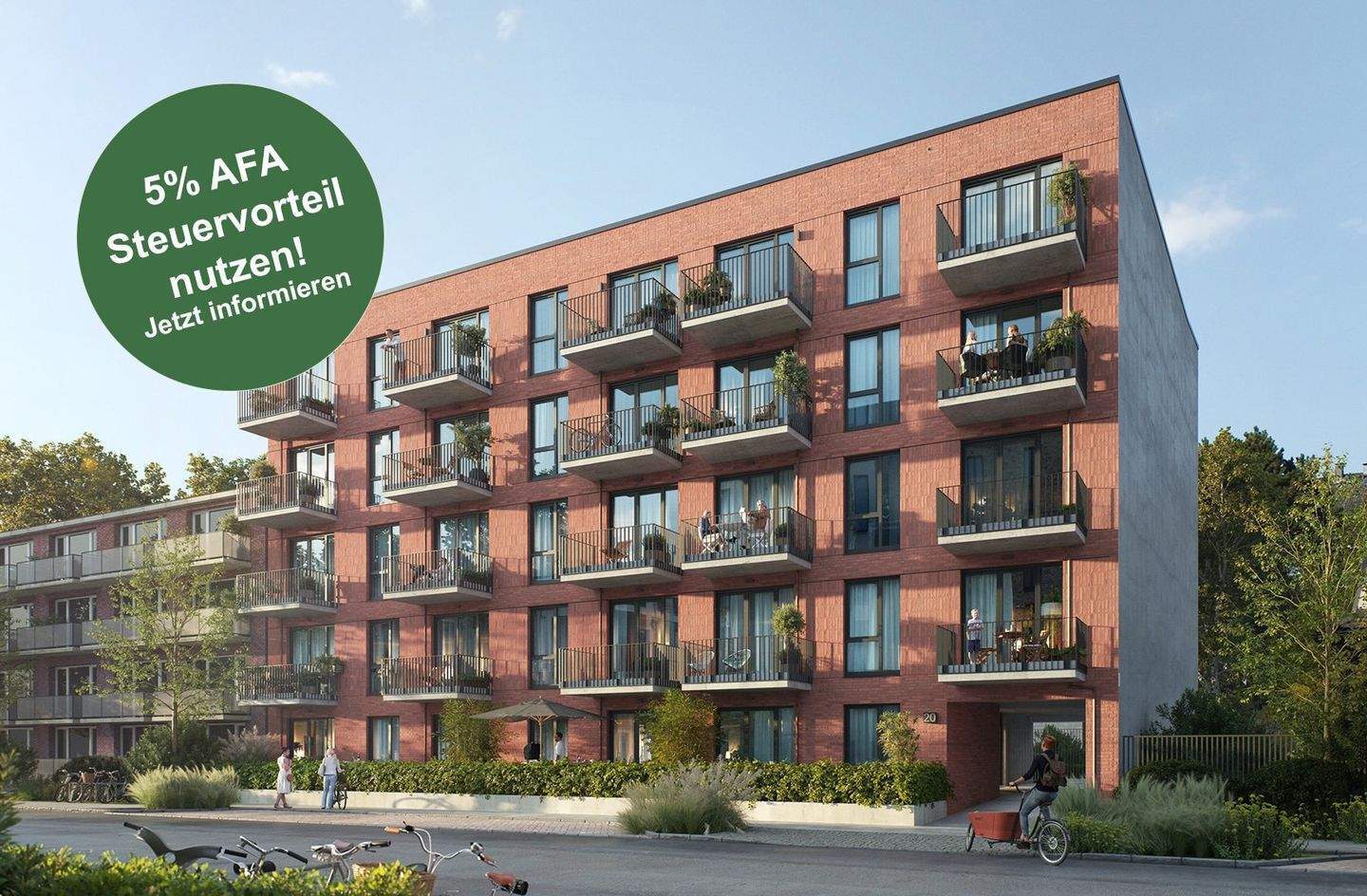 Schöne 2 Zimmer Wohnung mit Südterrasse - Provisionsfrei direkt vom Bauträger