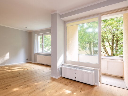 Traumhaft: Perfekt geschnittene 3-Zimmer-Wohnung mit Sonnenbalkon!