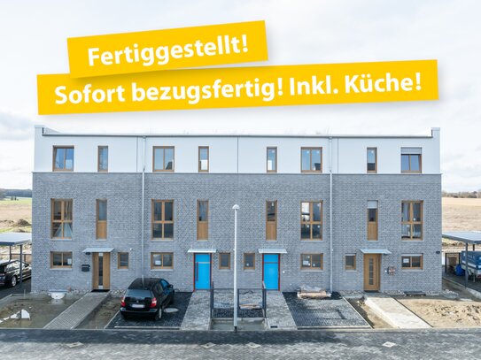 BEZUGSFERTIG INKL. KÜCHE! - Reihenmittelhaus mit Feldrandlage und Elternetage