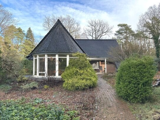 PURNHAGEN-IMMOBILIEN - Freist. Einfamilienhaus auf großem Grundstück in ruhiger Lage von Garlstedt