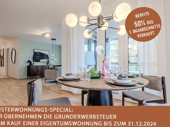 *MUSTERWOHNUNGS-SPECIAL* Willkommen in Mainz-Weisenau - 86 m² mit hochwertiger Ausstattung + Loggia und Balkon