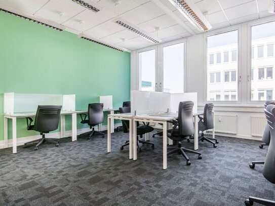 Buchen Sie einen reservierten Coworking-Arbeitsplatz oder Hot Desk in Regus STEP