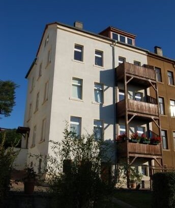 Traumaussicht schöne 3 - Raumwohnung mit Balkon und Blick über Zittau