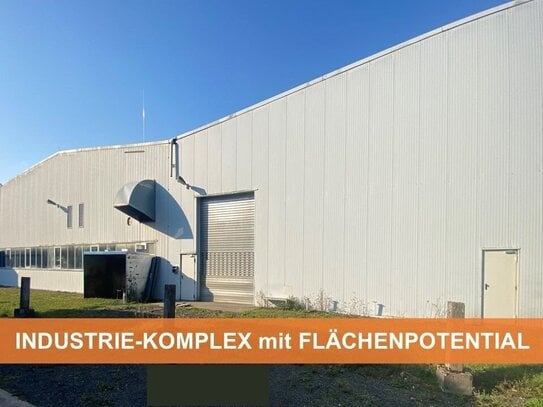 23.660 m² GRUNDSTÜCK + 4.525 m² GEBÄUDEFLÄCHE ::: IDEAL FÜR IHR GEWERBE ::: NENTERSHAUSEN