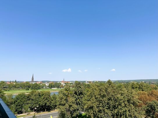 schön geschnittene 2 Zimmer - Neubau -Wohnung an der Elbe