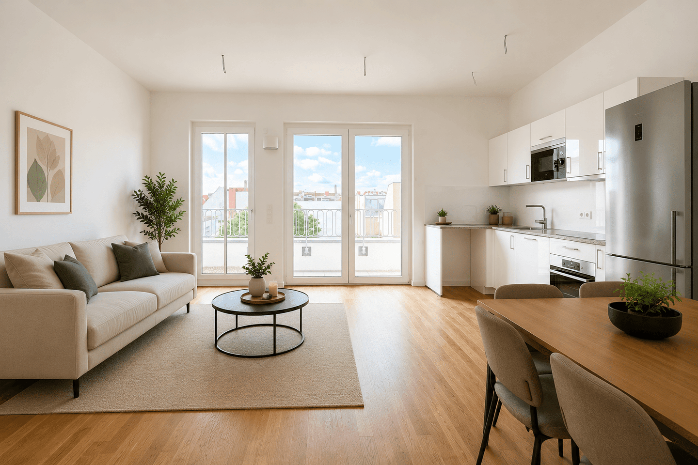 Kompakte Dachgeschosswohnung nah Schloß Charlottenburg - 3 Zimmer am Mierendorffplatz - Photo 1