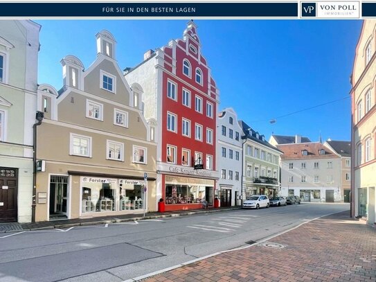 Besondere Gelegenheit! Renditefreundliches Wohn-und Geschäftshaus im Herzen der Stadt Landshut!