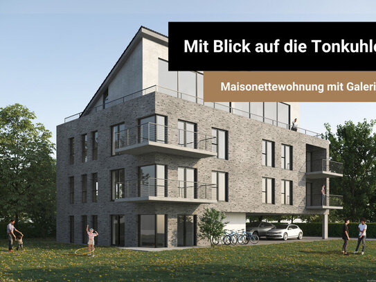 Großzügige Maisonette-Wohnung mit Galerie an der Tonkuhle, KfW 40 plus