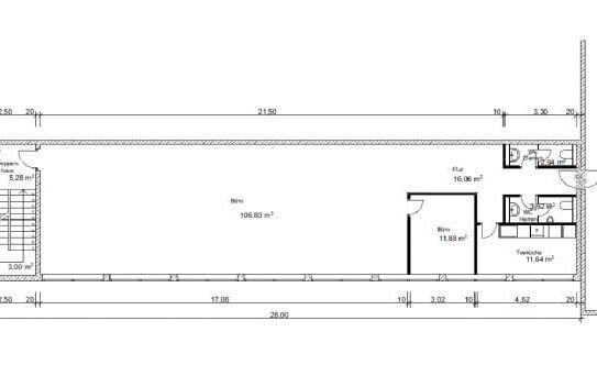 BÜRO ca. 162 m² zu vermieten!