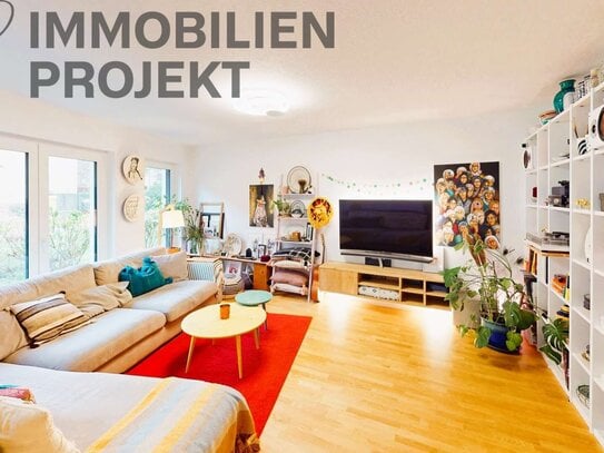 Juwel mit Garten: Moderne 3-Zimmer-Wohnung mit TG-Stellplatz, Keller, Gäste-WC, in begehrter Lage