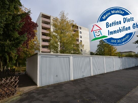 DIETZ: Vermietete 2-Zimmer-Wohnung mit Balkon und Garage in Großostheim - Ringheim!