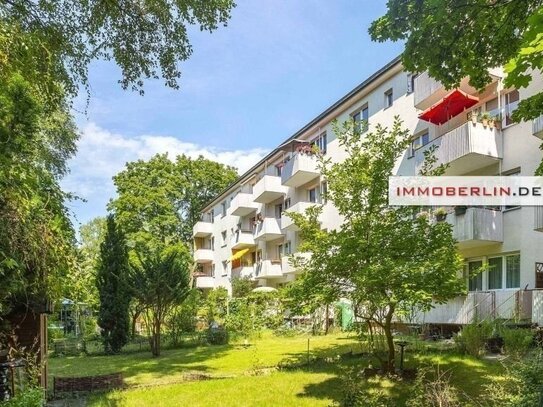 IMMOBERLIN.DE - Attraktive Wohnung mit Südbalkon in Trendlage