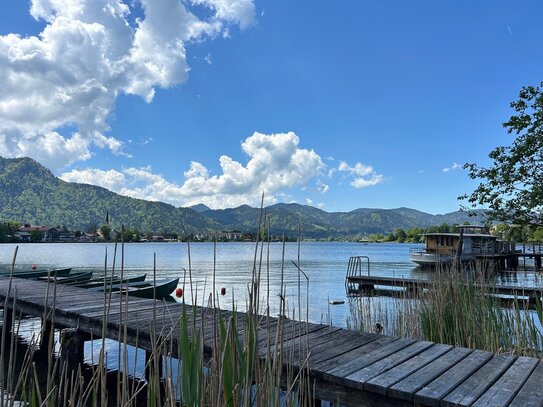 Baugrundstück - sonnig und ruhig in Seelage am Tegernsee mit Seeblick