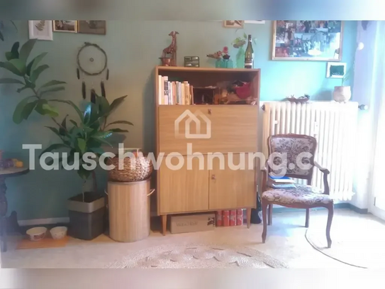 [TAUSCHWOHNUNG] 1 Zi.Whg + Balkon/separater Kü. & Bad gegen 2-3 Zi.Whg 55m²+