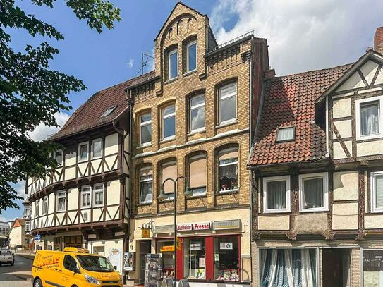 2 Wohneinheiten und 1 Gewerbeeinheit zur Selbstnutzung oder Vermietung in guter Lage von Helmstedt