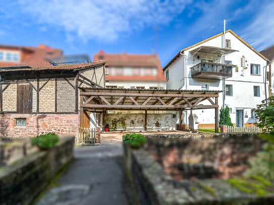 Idylle Rieneck - saniertes EFH zvk., Bj. 1949, ca. 135m² Wfl., Terrasse, Nebengebäude