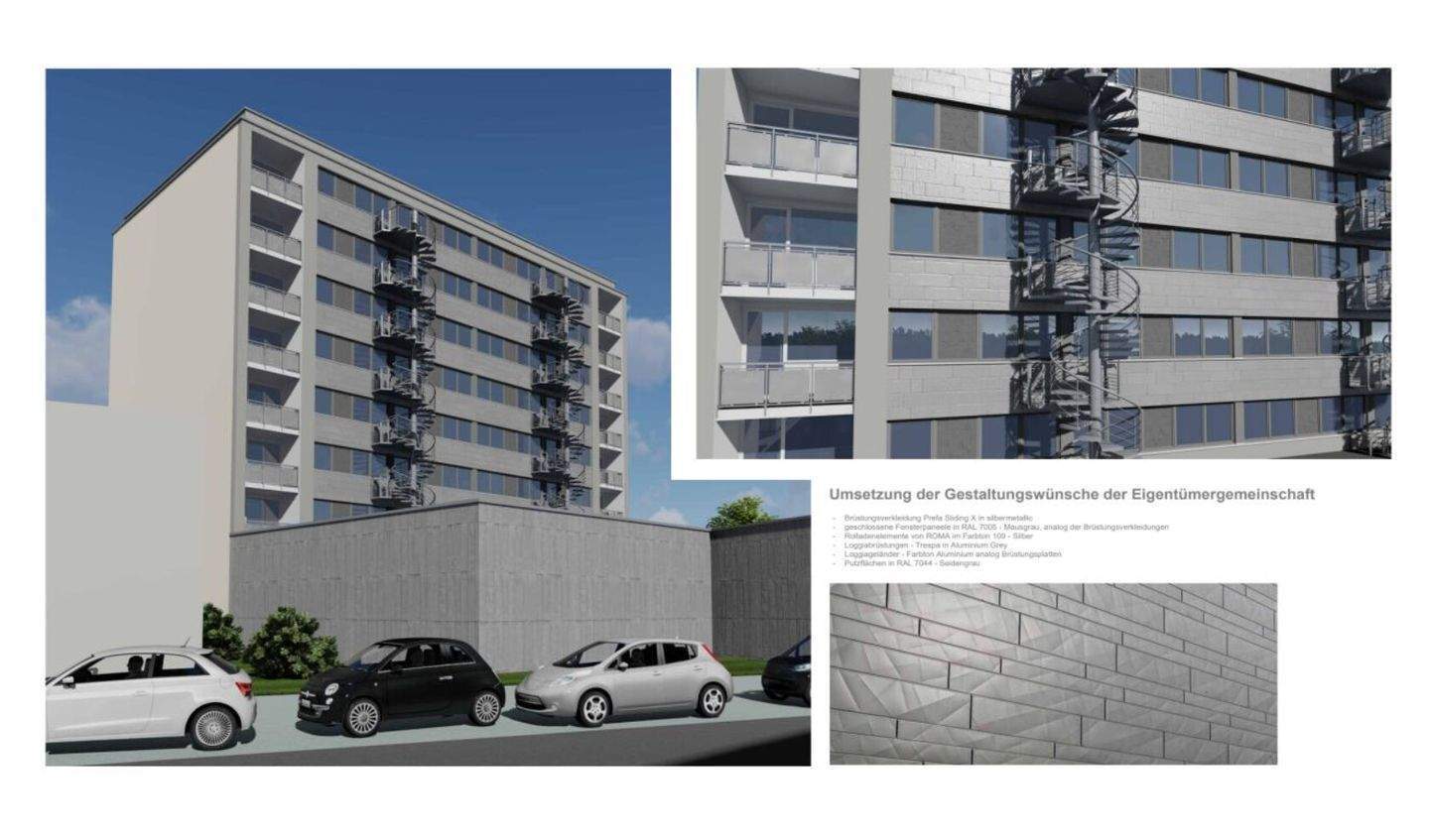 Vermietete 2-Zimmer-Kapitalanlage in saniertem Mehrfamilienhaus - Köln-Porz, 1. OG