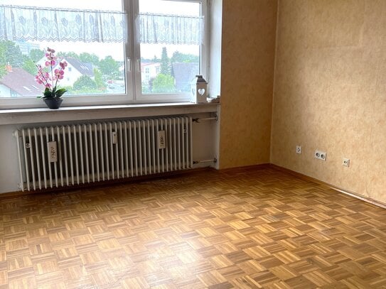 Praktische 1 Zimmer-Wohnung mit Balkon & Stellplatz in Rodgau Nieder Roden!