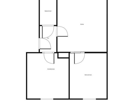 Attraktiv! Interessante 2-Zimmer-Wohnung