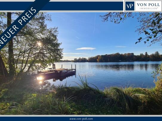 Seeliegenschaft - Herrschaftliche Villa mit ca. 40 Meter direkter Uferlage am Peetzsee