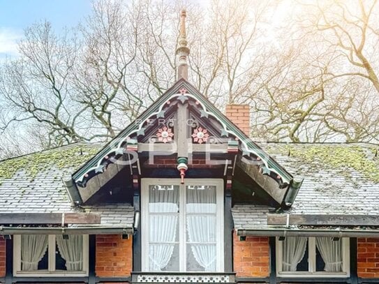 Historische Besonderheit - Ein- bis Zweifamilienhaus inmitten des Knoops Park