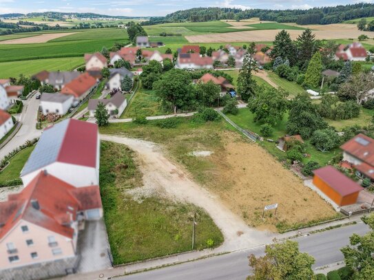 Schönes Baugrundstück in Pöttmes OT Gundelsdorf zur sofortigen Bebauung mit EFH oder DHH