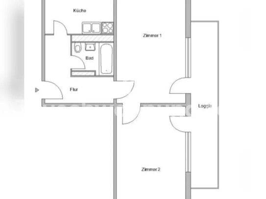 [TAUSCHWOHNUNG] Landeseigene Luxusplatte 7m Balkon 2-Zi Mitte gg KB, FH, NK