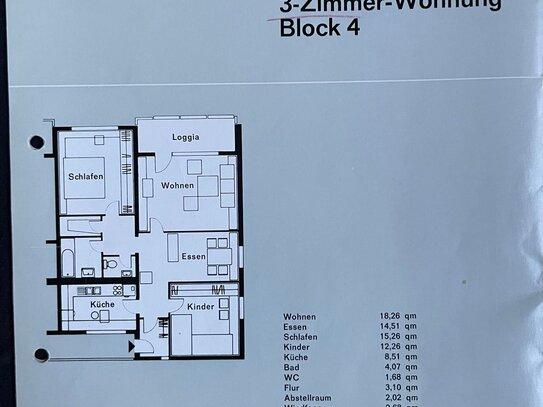 Provisionsfrei - 3-Zimmer-Wohnung in Schwäbisch Gmünd