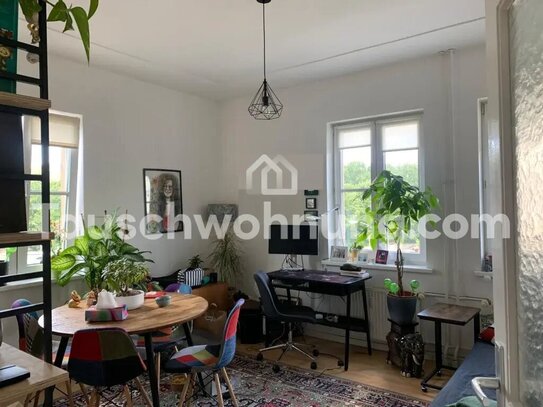 [TAUSCHWOHNUNG] Helle 2-Zi-Wohnung am Volkspark F-Hain gg 3+-Zi & Balkon