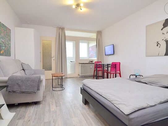 Modern möbliertes 1-Zimmer-Apartment mit Wintergarten und WLAN Nürnberg Innenstadt