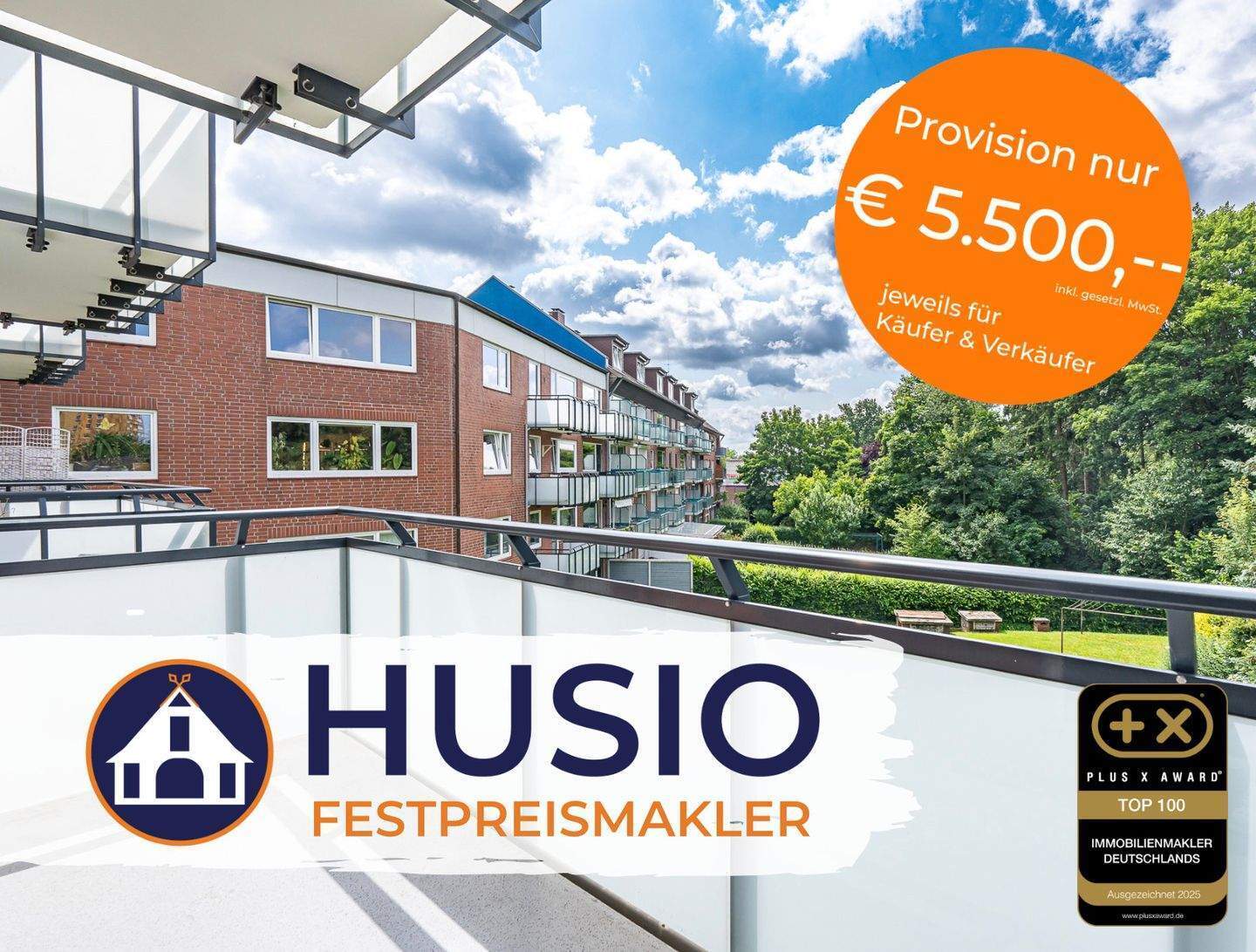 Schöne 3-Zimmer-Eigentumswohnung mit großem Balkon