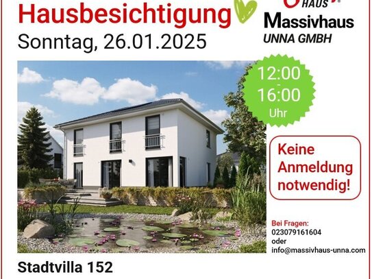 Einladung zur Baustellenbesichtigung am 26.01.2025/ Bergkamen / Wir zeigen ein beliebtes T&C Haus und nehmen uns Zeit f…