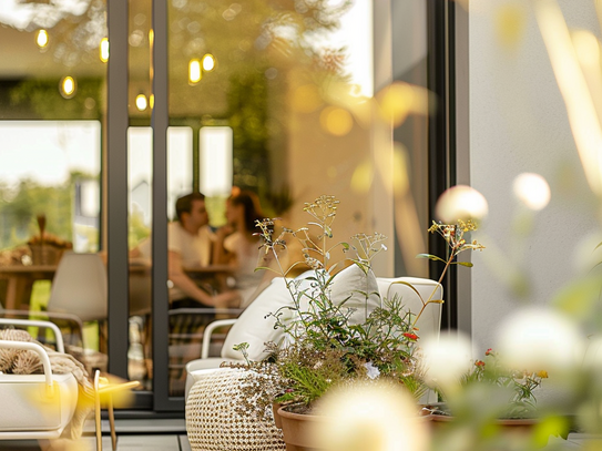 Sie wünschen sich eine Wohnung mit Garten? Noch zwei Wohnungen frei (A1 und B3)