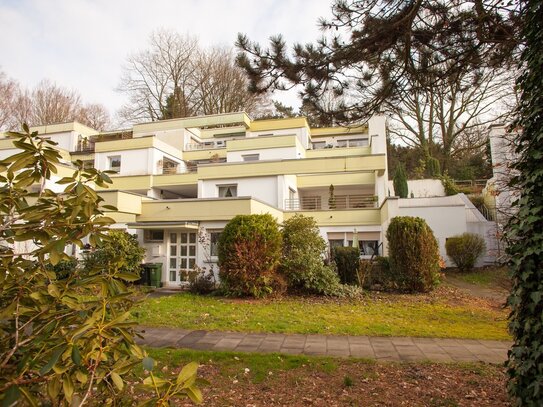 Moderne Erdgeschosswohnung mit großer Terrasse