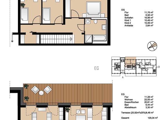 Energieeffiziente 4-Zimmer-Wohnung in Zentrumsnähe direkt vom Vermieter