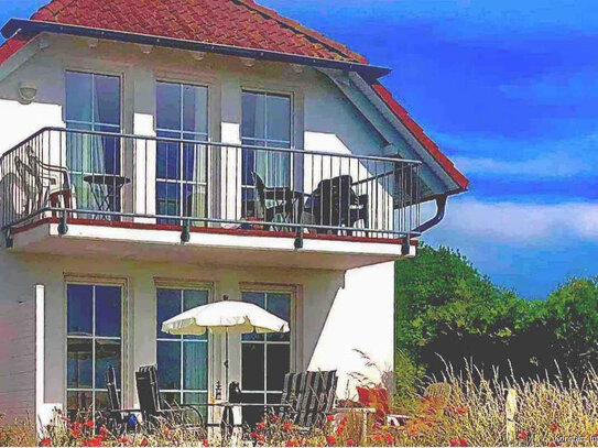 Zur Ferienvermietung oder Selbstnutzung! Traumhafte Ferienwohnung mit Boddenblick auf Rügen